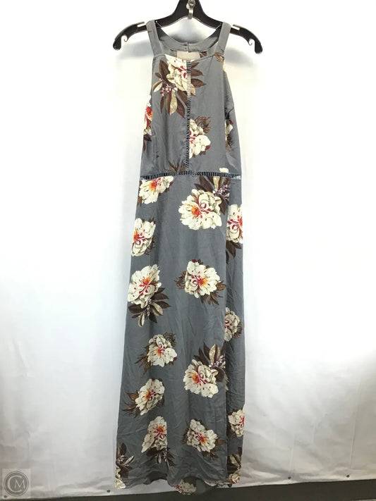 Dress Casual Maxi By Clothes Mentor In Floral Print, Size: 2x