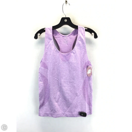 Athletic Tank Top By Clothes Mentor In Purple, Size: L