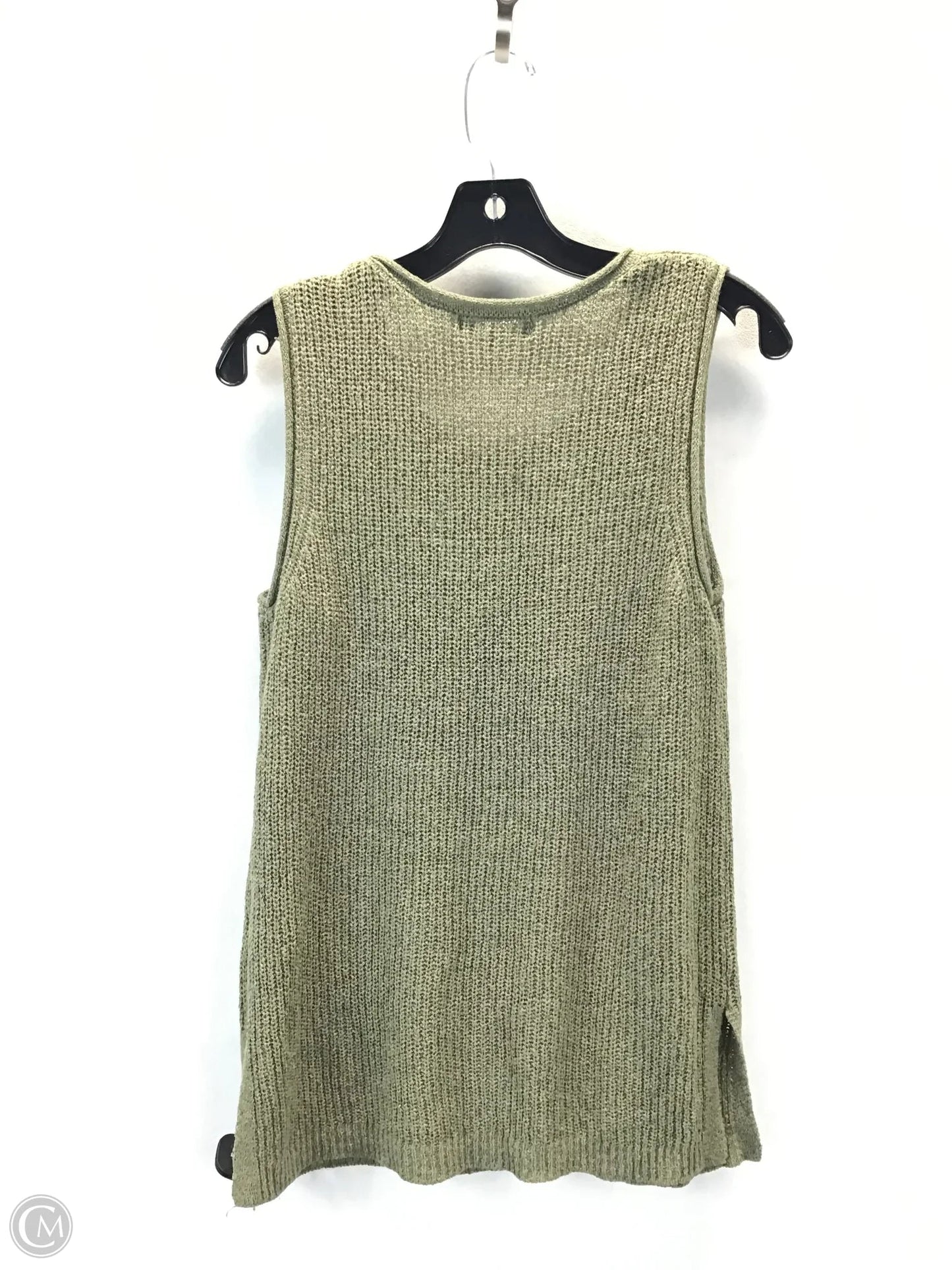 Top Sleeveless By Marled In Green, Size: M