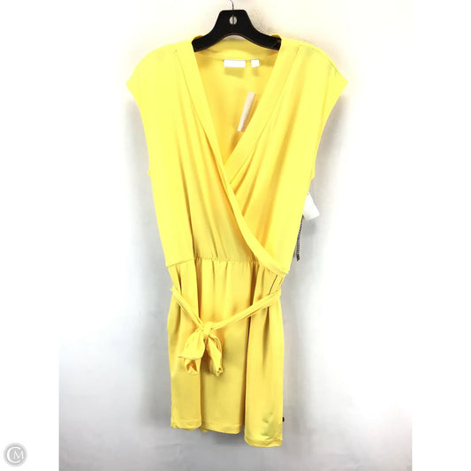 Romper By New York And Co In Yellow, Size: M