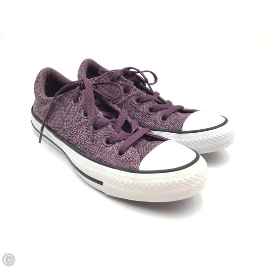 Shoes Sneakers By Converse In Purple, Size: 6