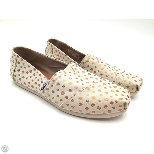 Shoes Flats By Toms In Polkadot Pattern, Size: 7.5