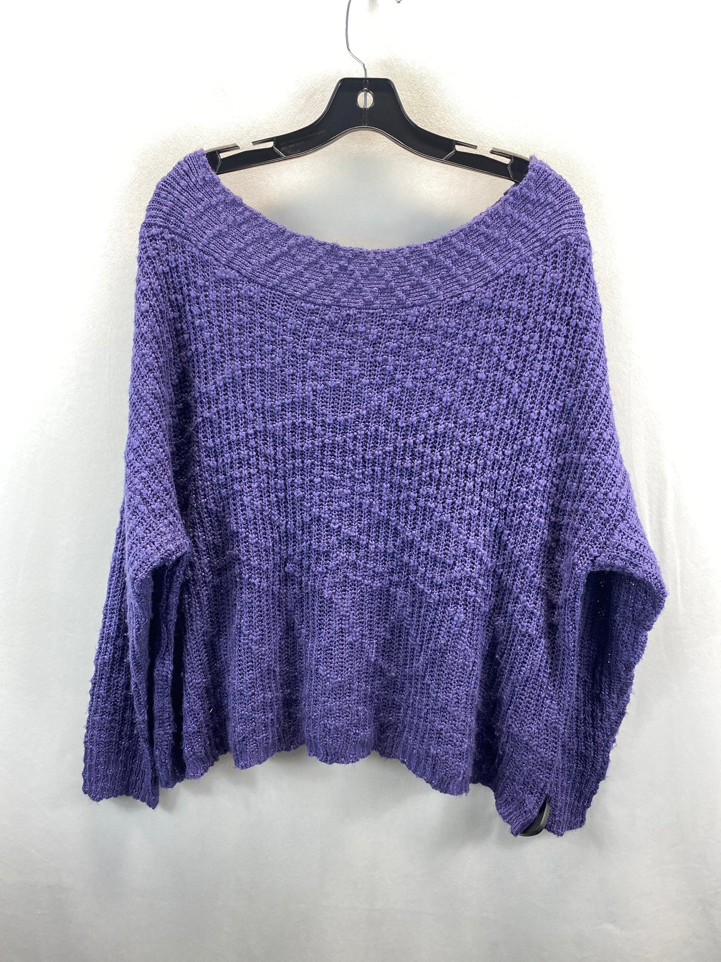 Sweater By L Love In Purple, Size: M