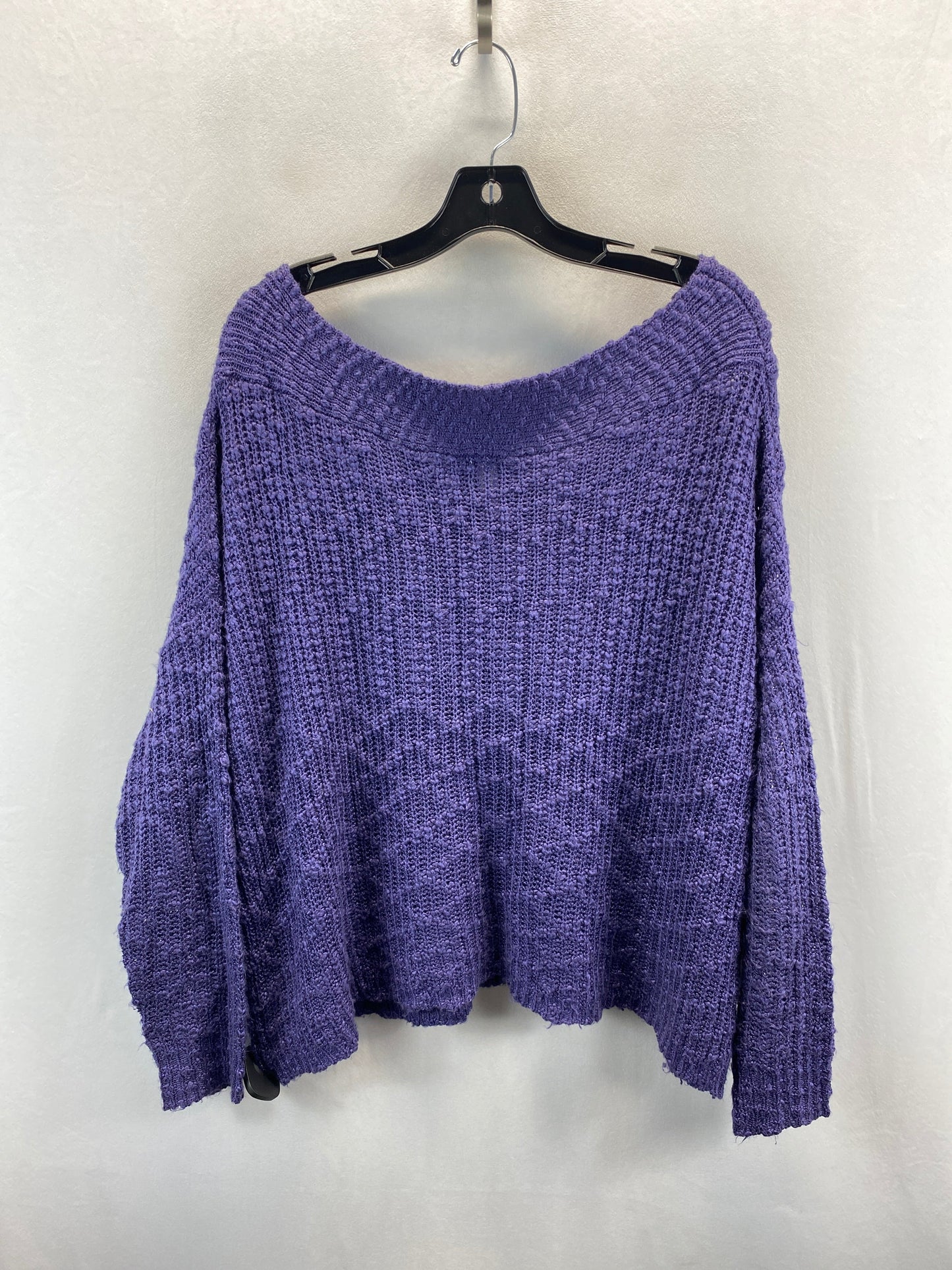 Sweater By L Love In Purple, Size: M