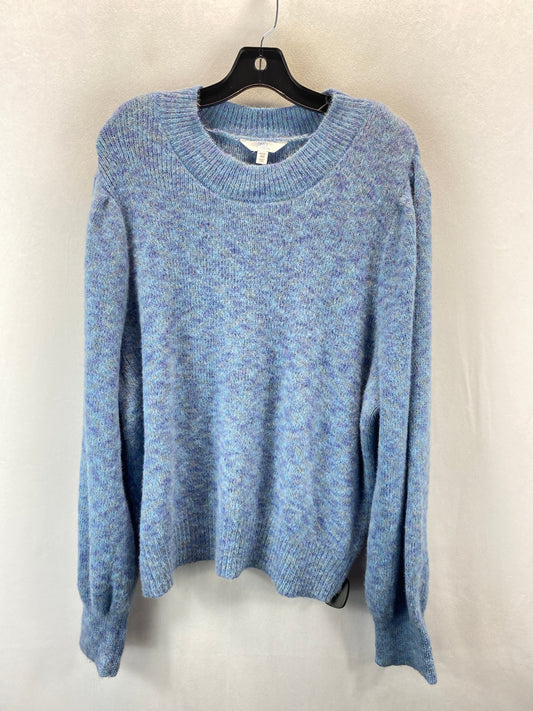 Sweater By Time And Tru In Blue, Size: 2X