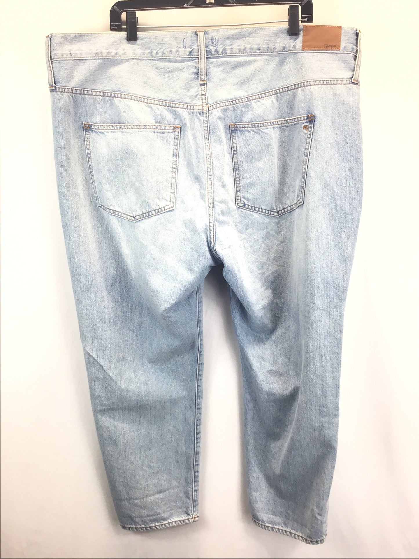 Blue Denim Jeans Wide Leg Madewell, Size 3x