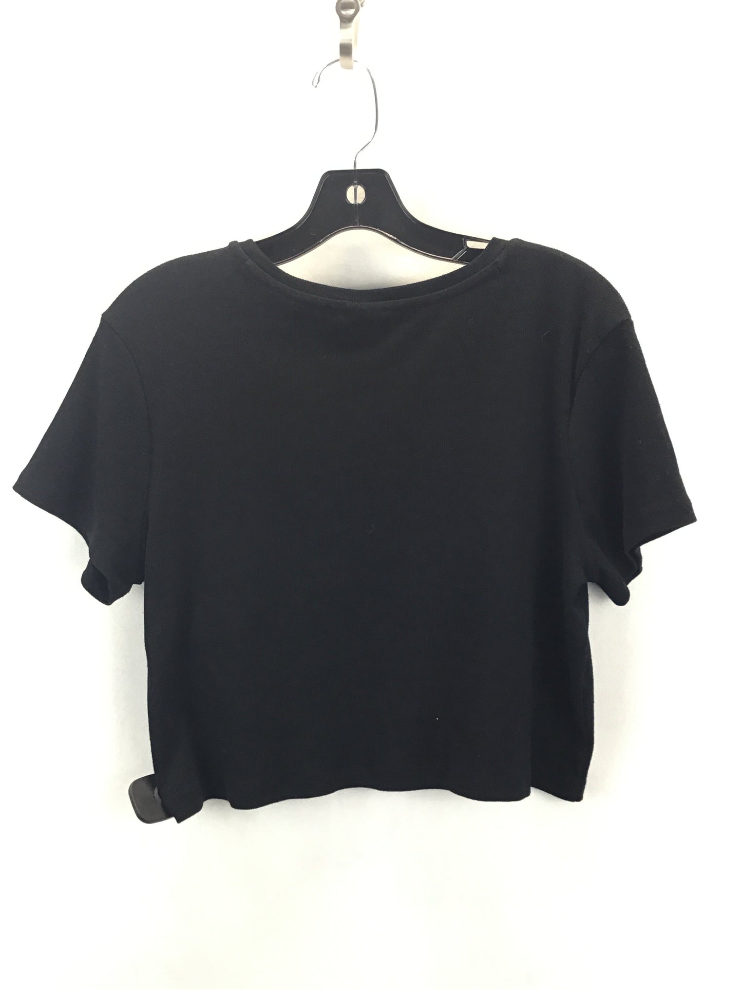 Black Top Short Sleeve Basic Abound, Size 1x