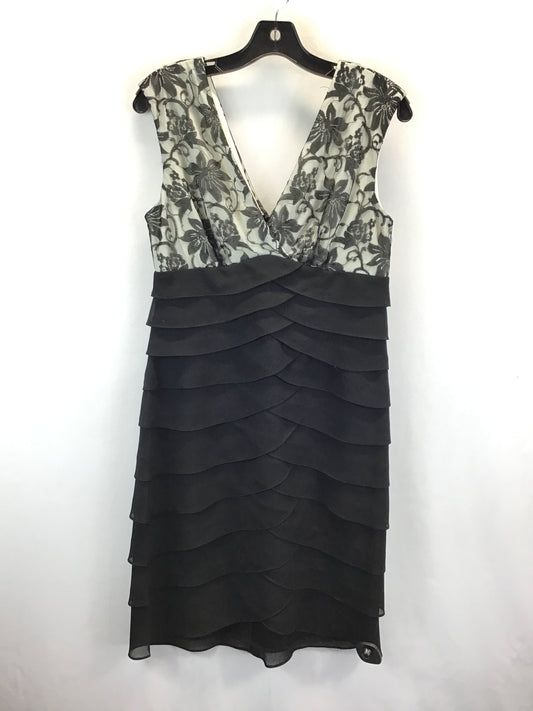 Black & White Dress Casual Short Dressbarn, Size M