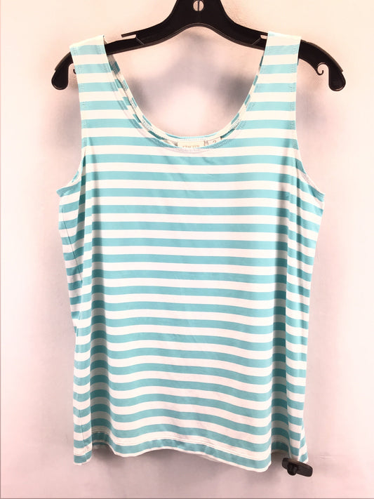 Tank Top By Chicos In Striped Pattern, Size: L