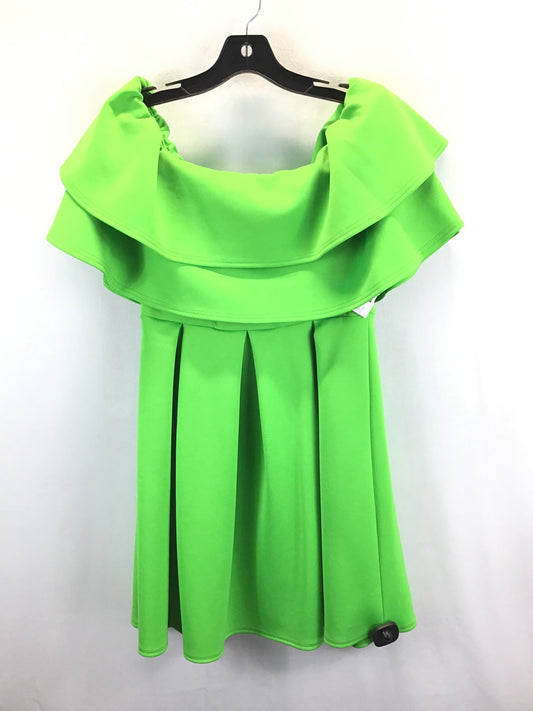 Green Dress Casual Short Asos, Size M