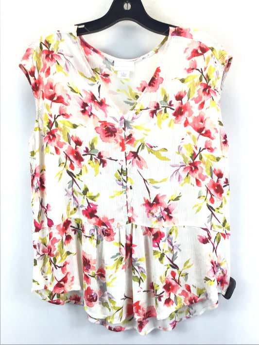 Top Sleeveless By Liz Claiborne  Size: L