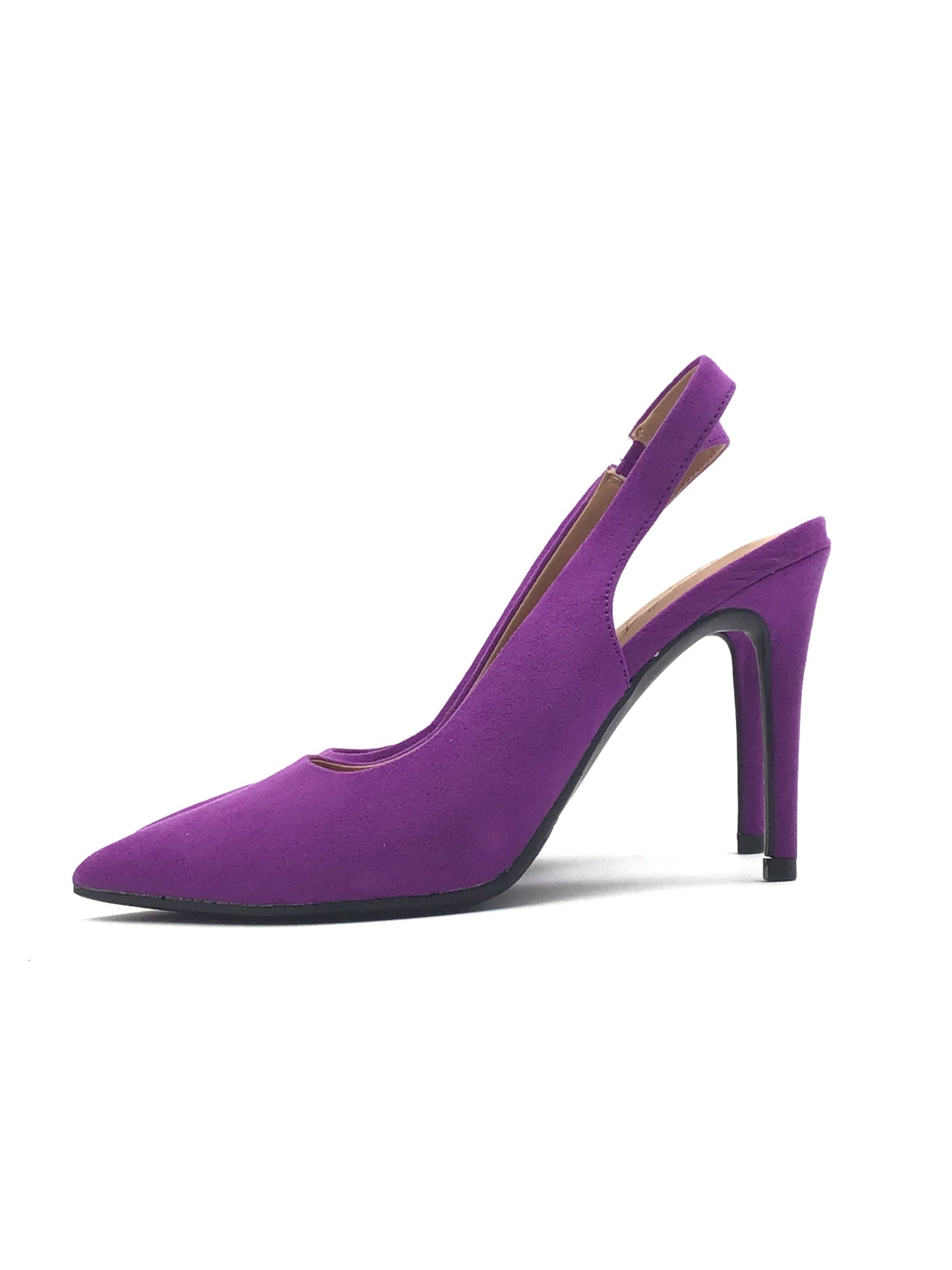 Purple Shoes Heels Stiletto Clothes Mentor, Size 5.5