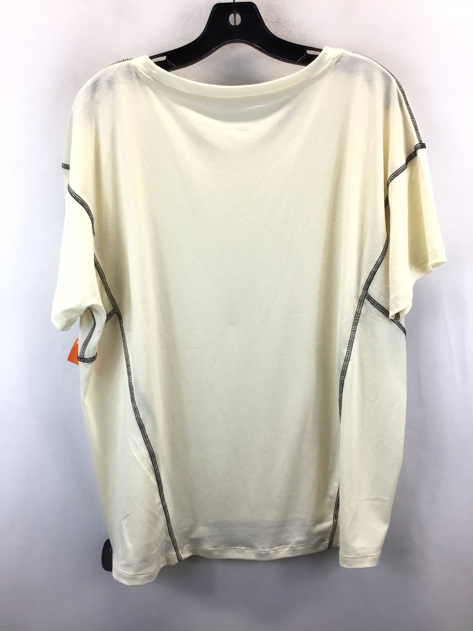Yellow Top Short Sleeve Basic Lou And Grey, Size L – Clothes Mentor