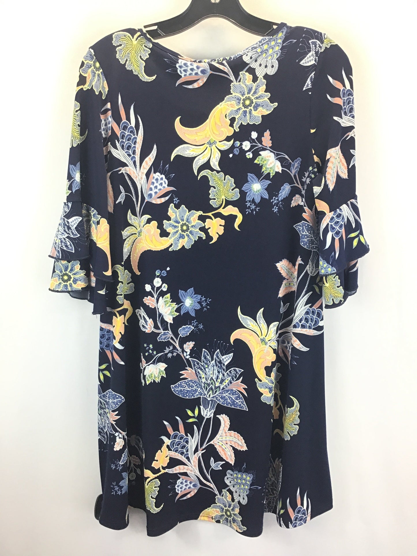 Floral Print Dress Casual Midi Sjs, Size M