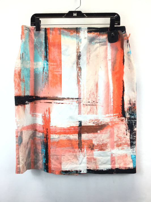 Multi-colored Skirt Midi Worthington, Size 16