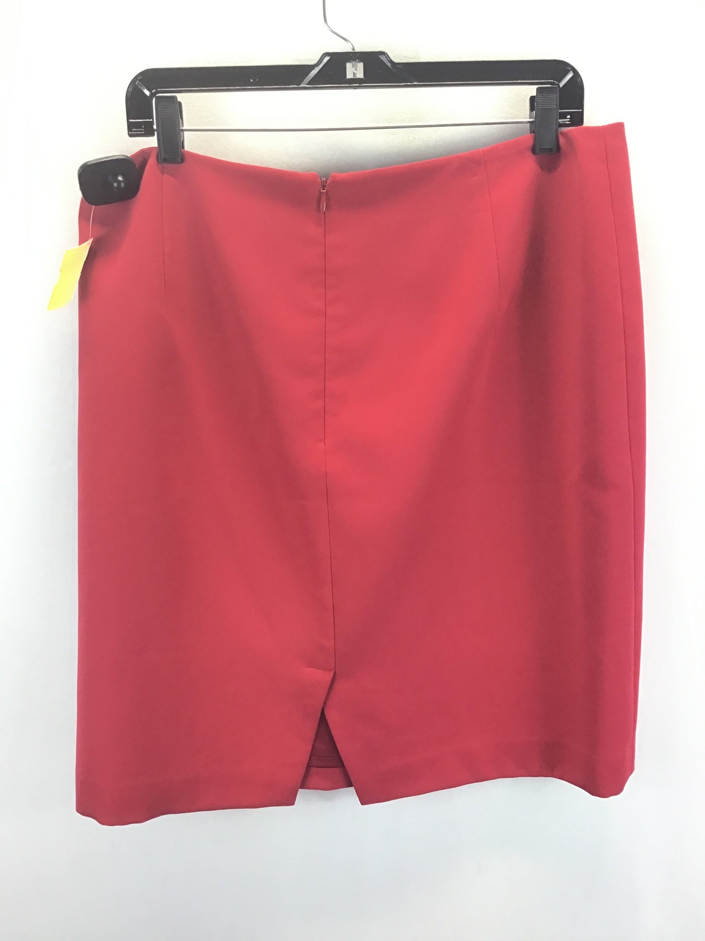 Red Skirt Midi T Tahari, Size 16