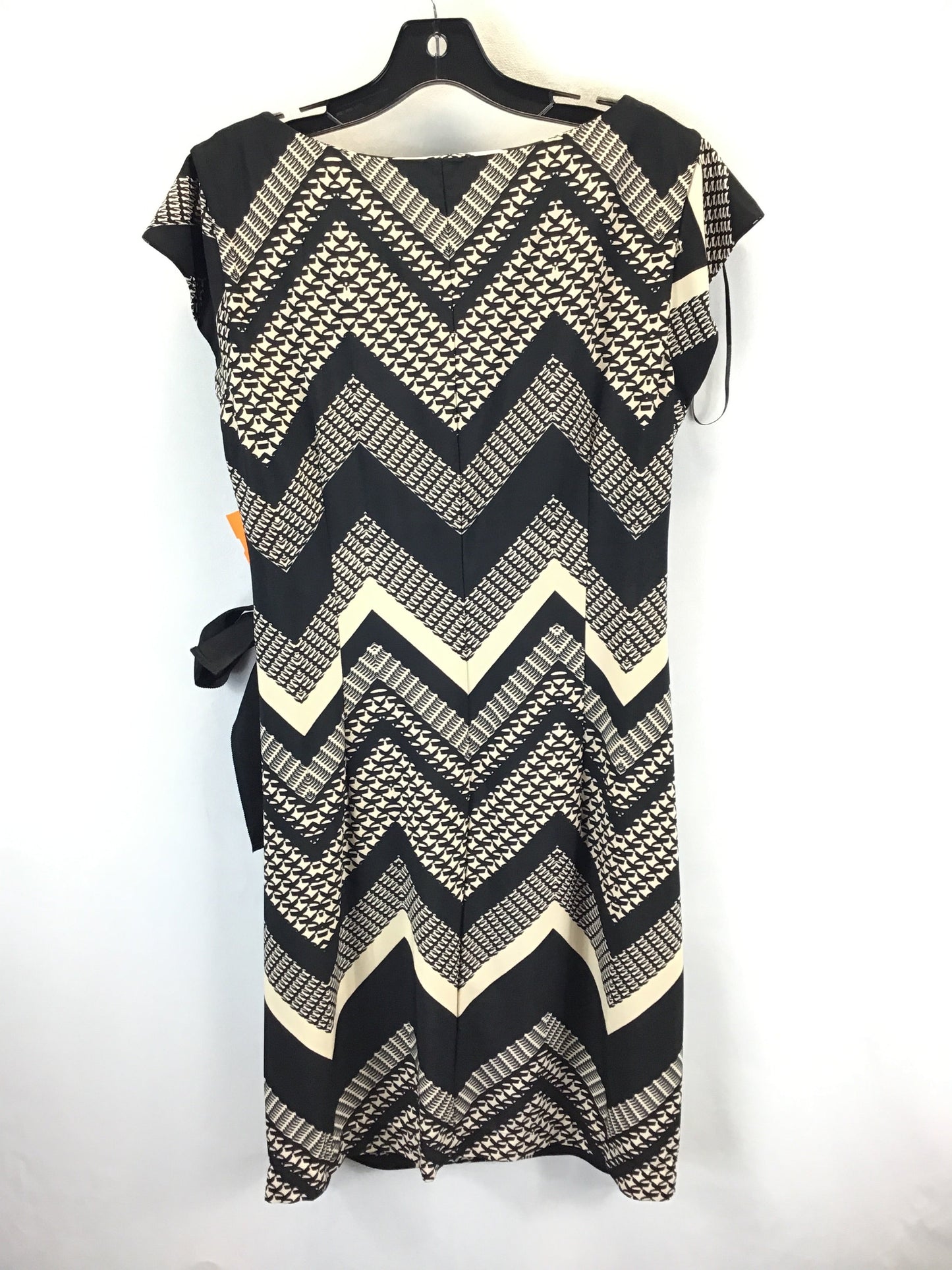 Dress Work By Dressbarn In Black & Cream, Size: Xl