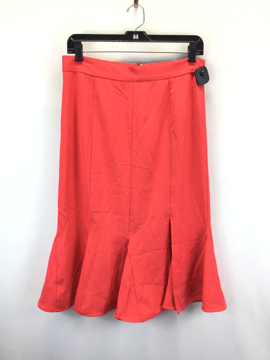 Red Skirt Midi New York And Co, Size 6