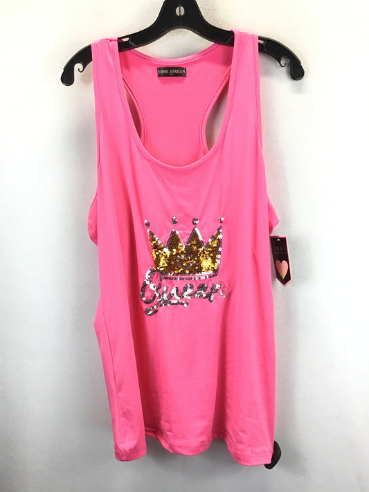 Pink Tank Top Clothes Mentor, Size 3x