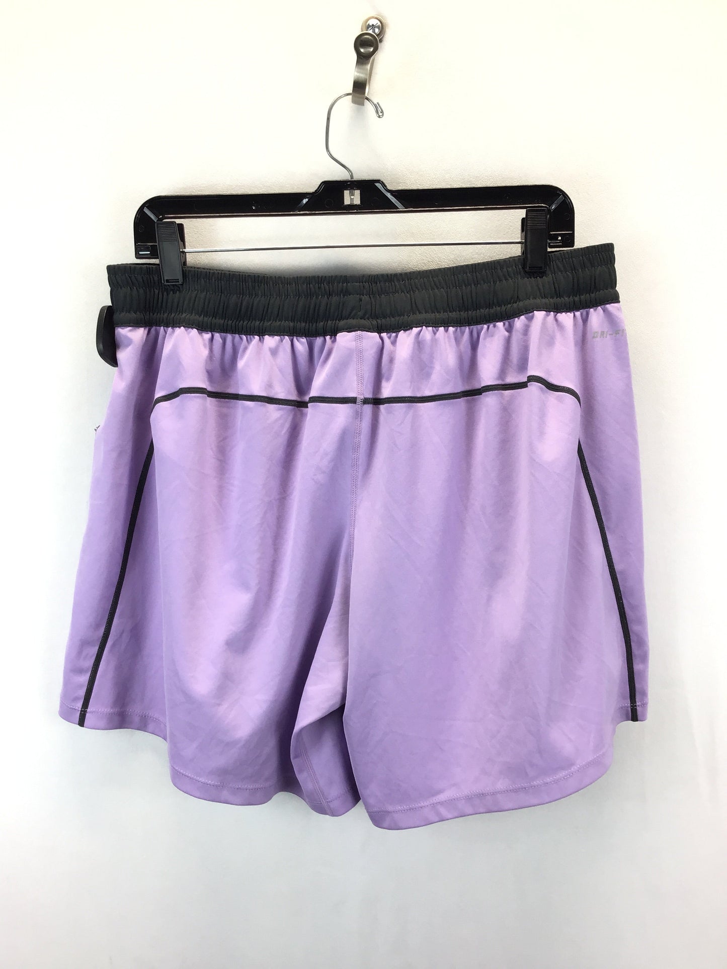 Black & Purple Athletic Shorts Nike, Size Xl