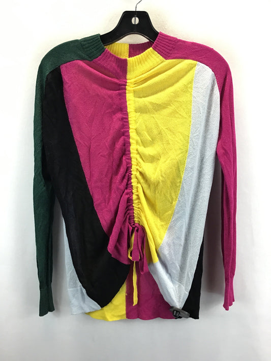 Top Long Sleeve By Clothes Mentor In Black & Pink, Size: L