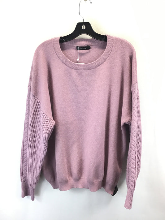 Sweatshirt Collar By Clothes Mentor In Purple, Size: 2x