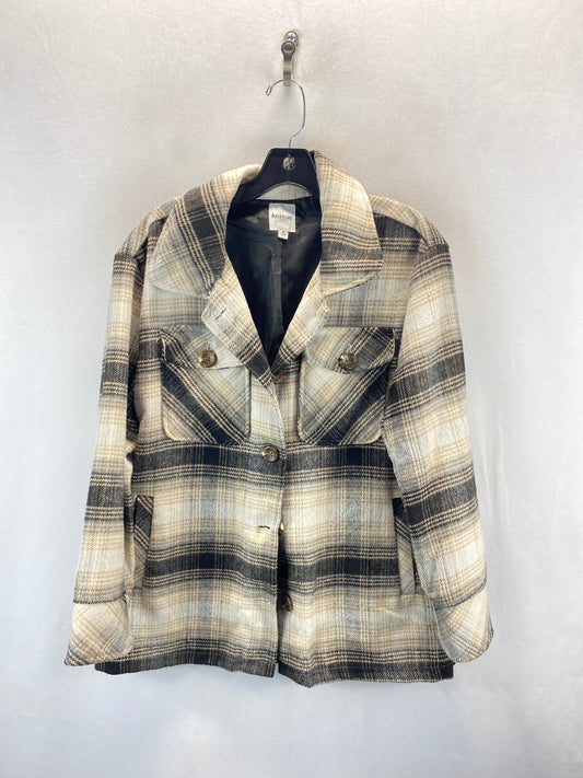 Jacket Other By Kensie In Plaid Pattern, Size: S