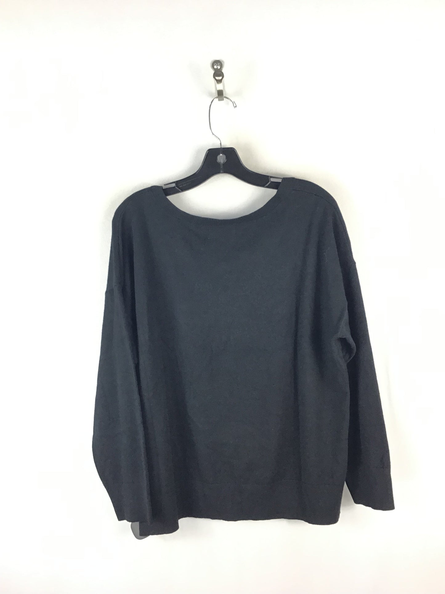 Top Long Sleeve Basic By Old Navy In Black, Size: L