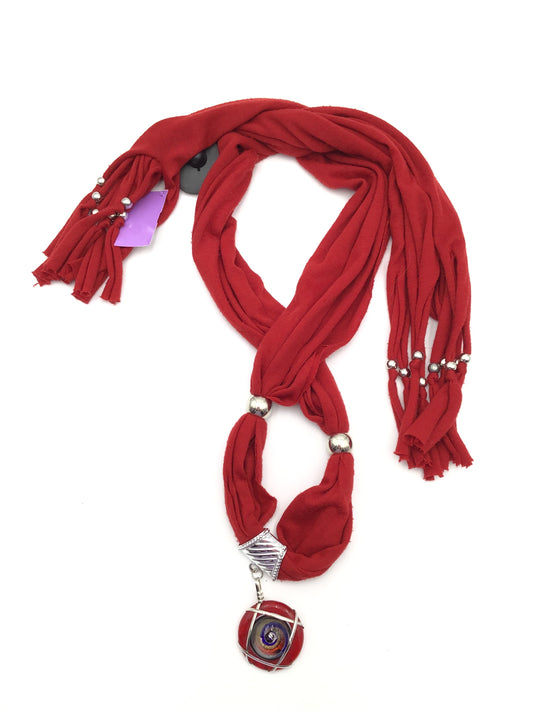 Scarf Winter By Clothes Mentor In Red