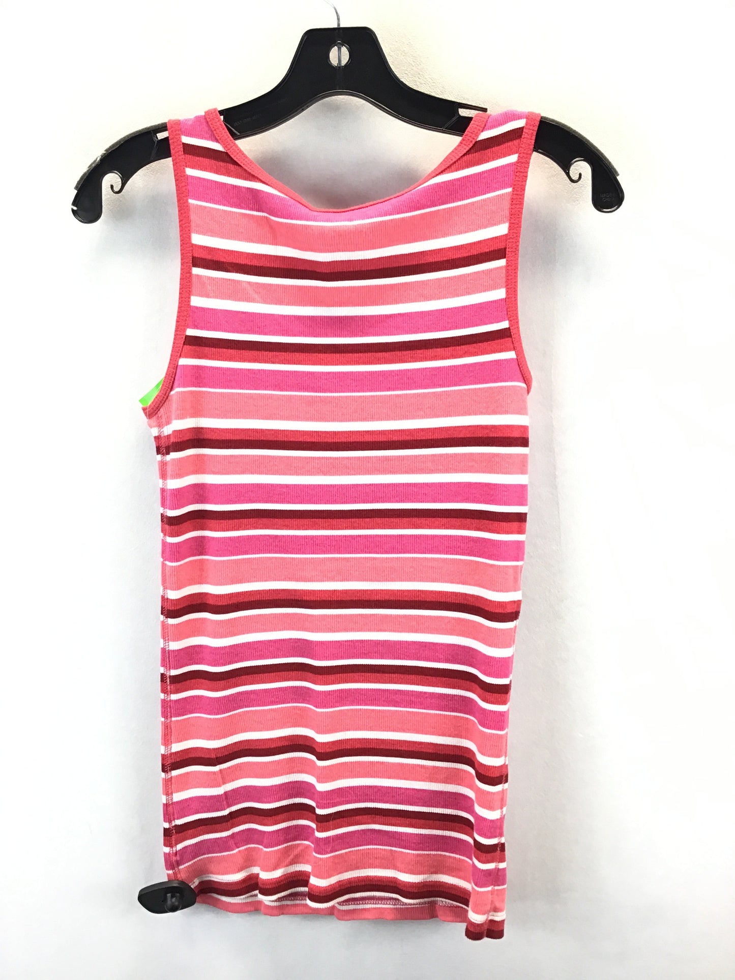 Tank Top By Faded Glory In Striped Pattern, Size: L