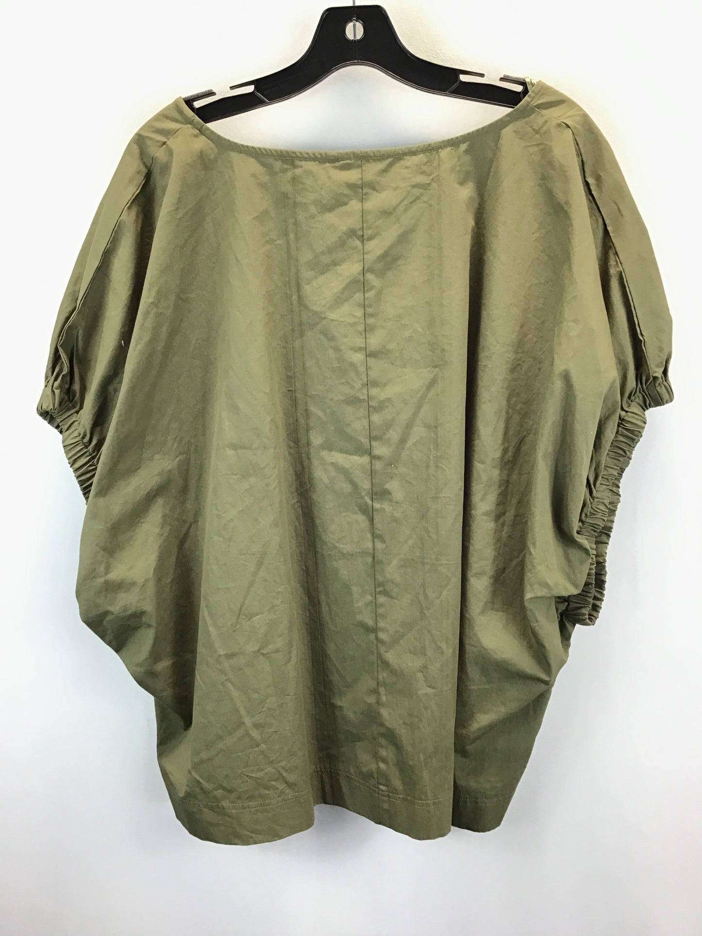 Green Top Short Sleeve Clothes Mentor, Size 2x