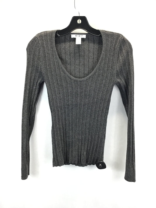 Sweater By White House Black Market In Grey, Size: Xs