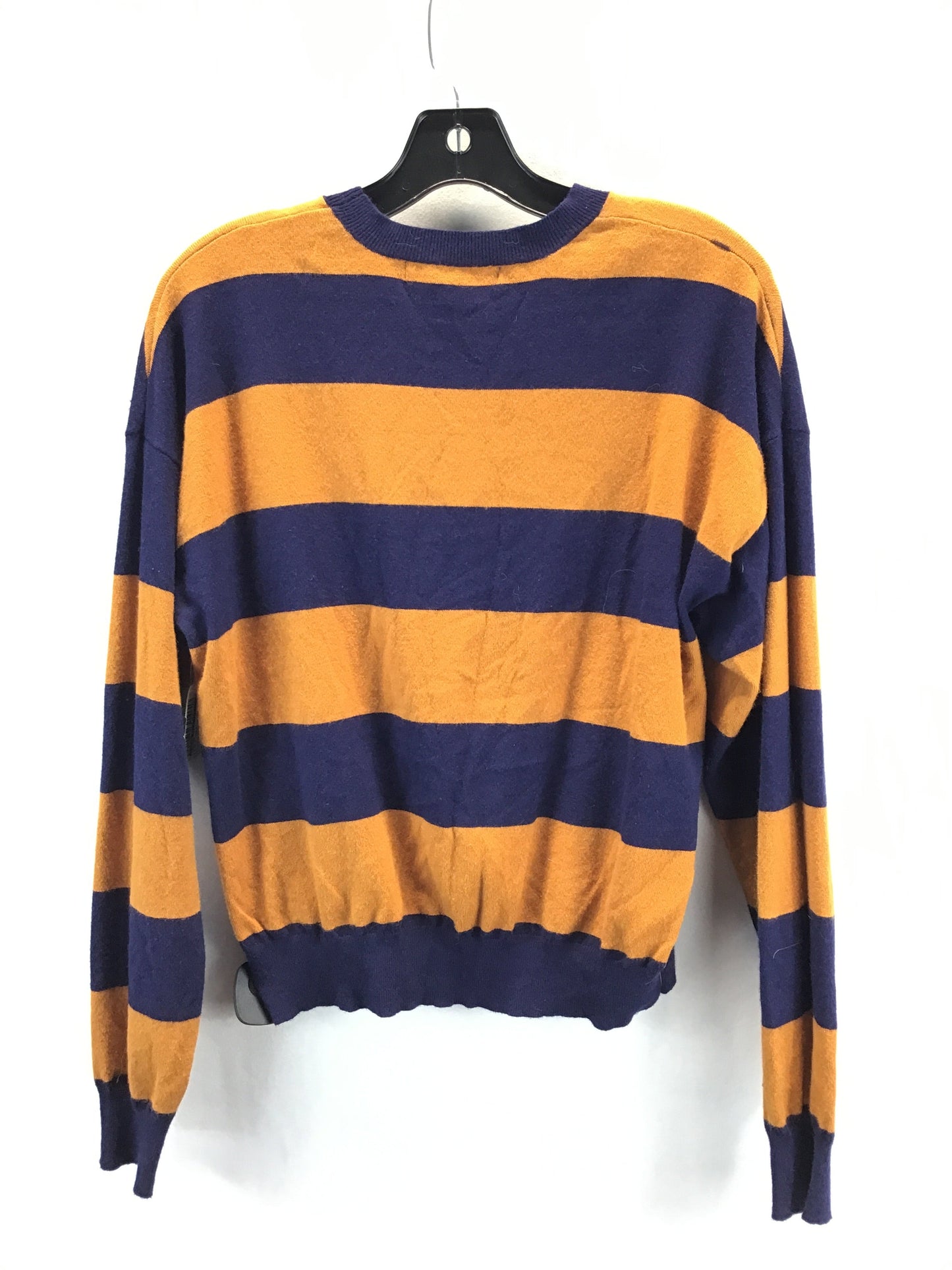 Sweater By Forever 21 In Blue & Orange, Size: L