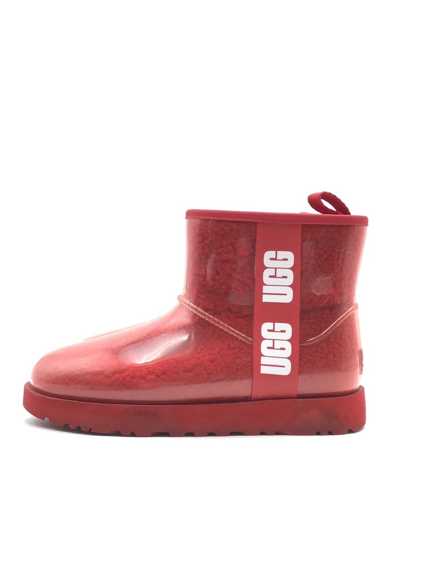 Boots Ankle Flats By Ugg In Red