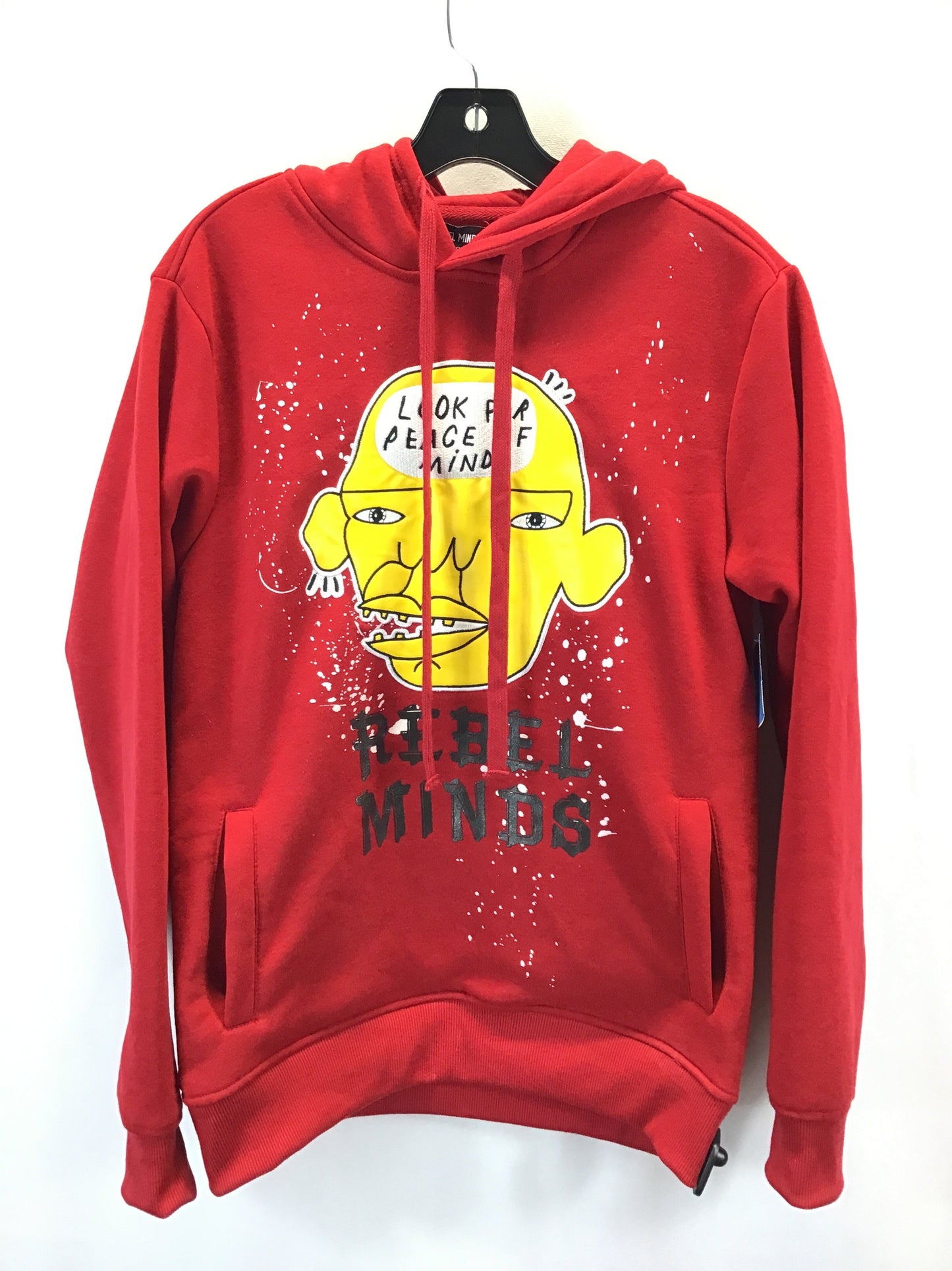 Athletic Sweatshirt Hoodie By Clothes Mentor In Red, Size: S