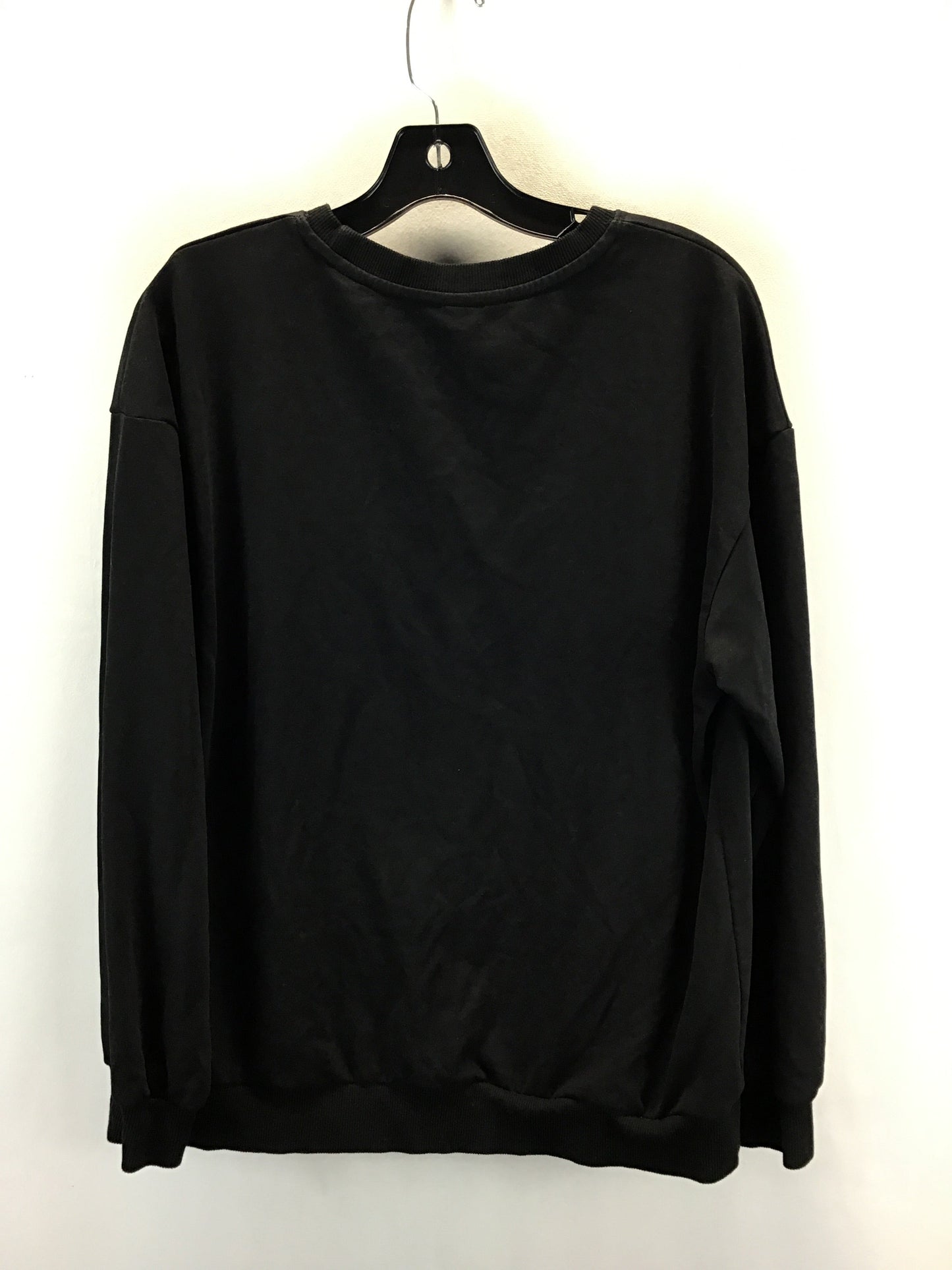 Top Long Sleeve By Shein In Black, Size: L