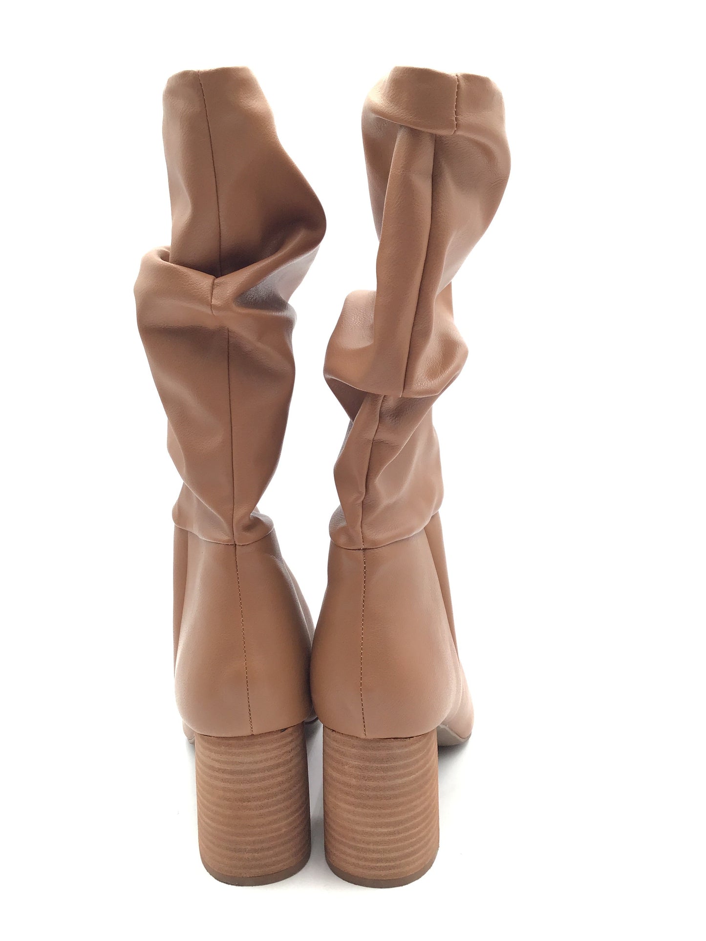 Boots Mid-calf Heels By Dolce Vita In Beige, Size: 10