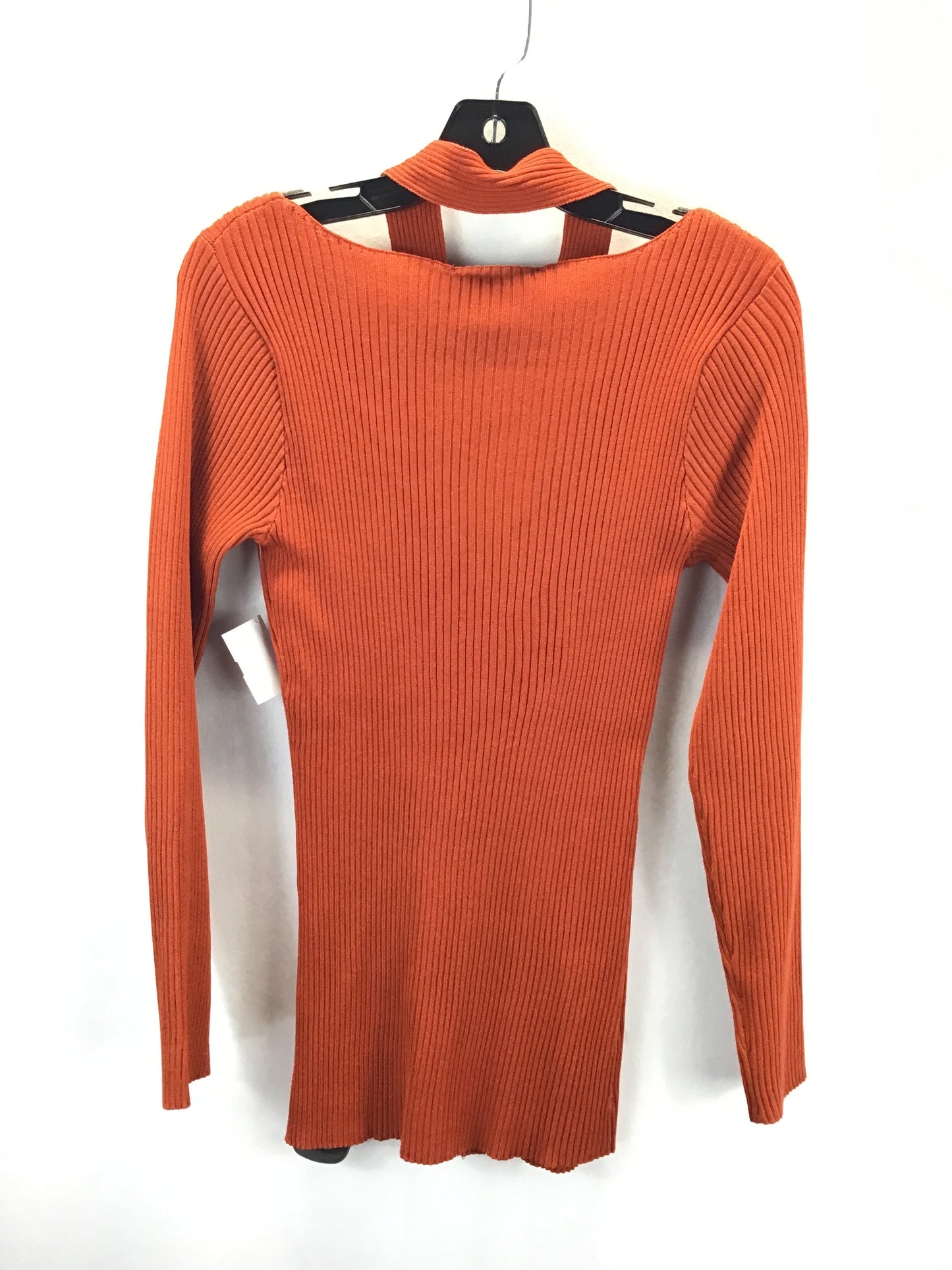 Sweater By Ashley Stewart In Orange, Size: 14