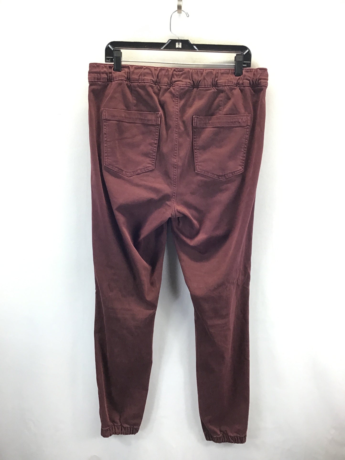 Pants Joggers By American Eagle In Red, Size: 14