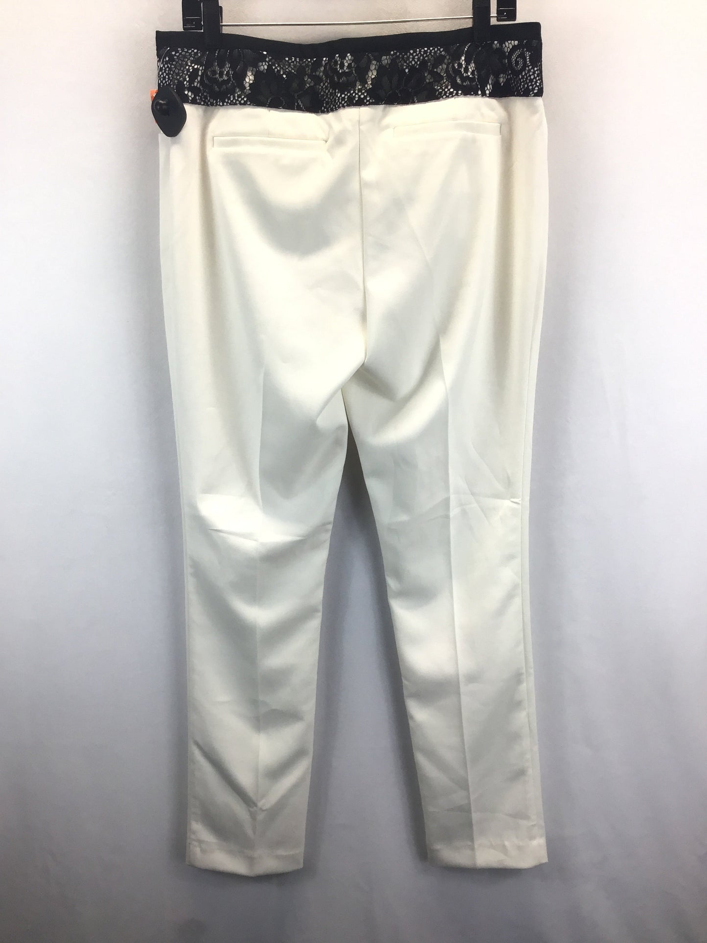 White Jeans Boyfriend New York And Co, Size 10