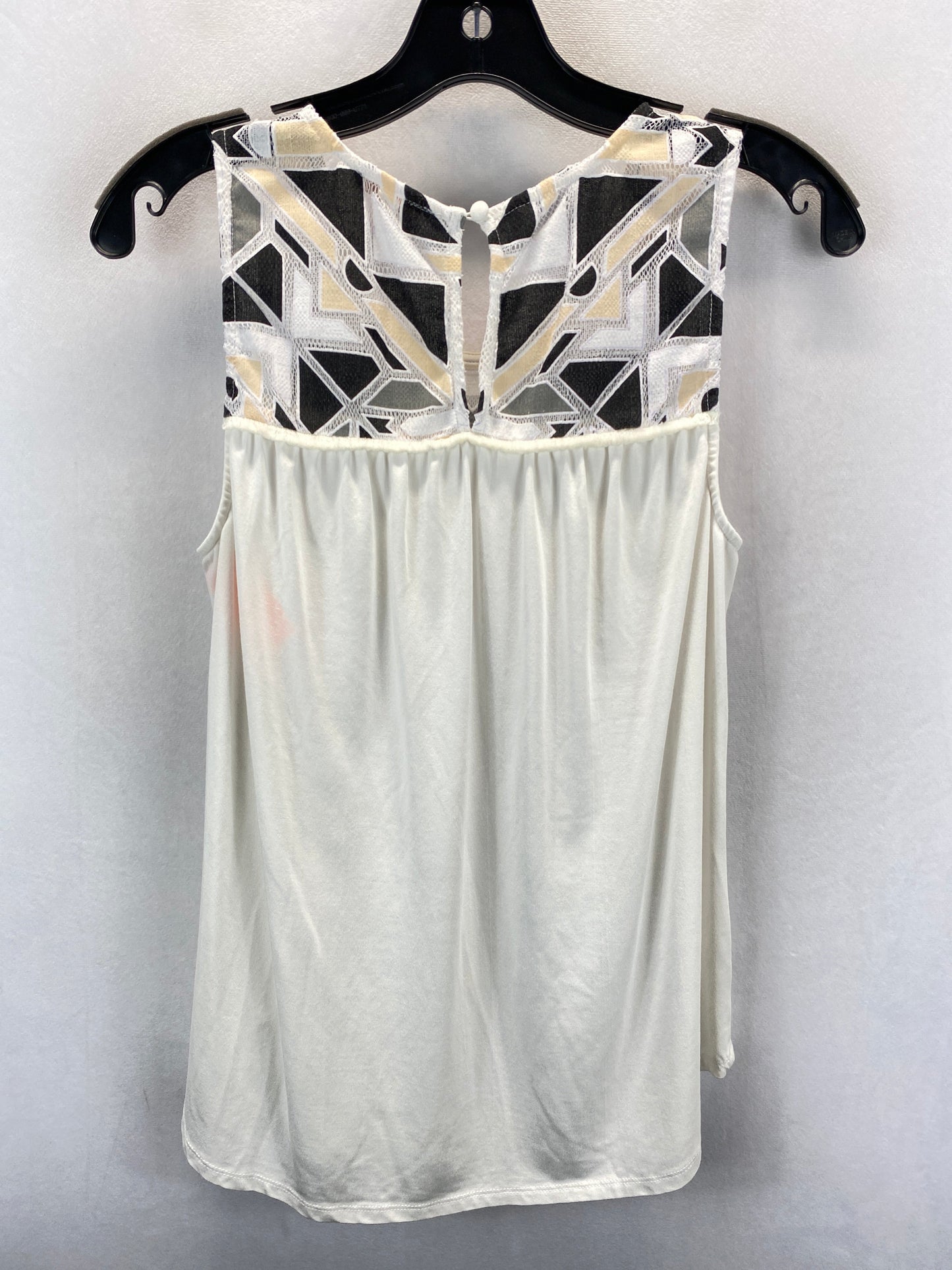 White Top Sleeveless Ella Moss, Size M