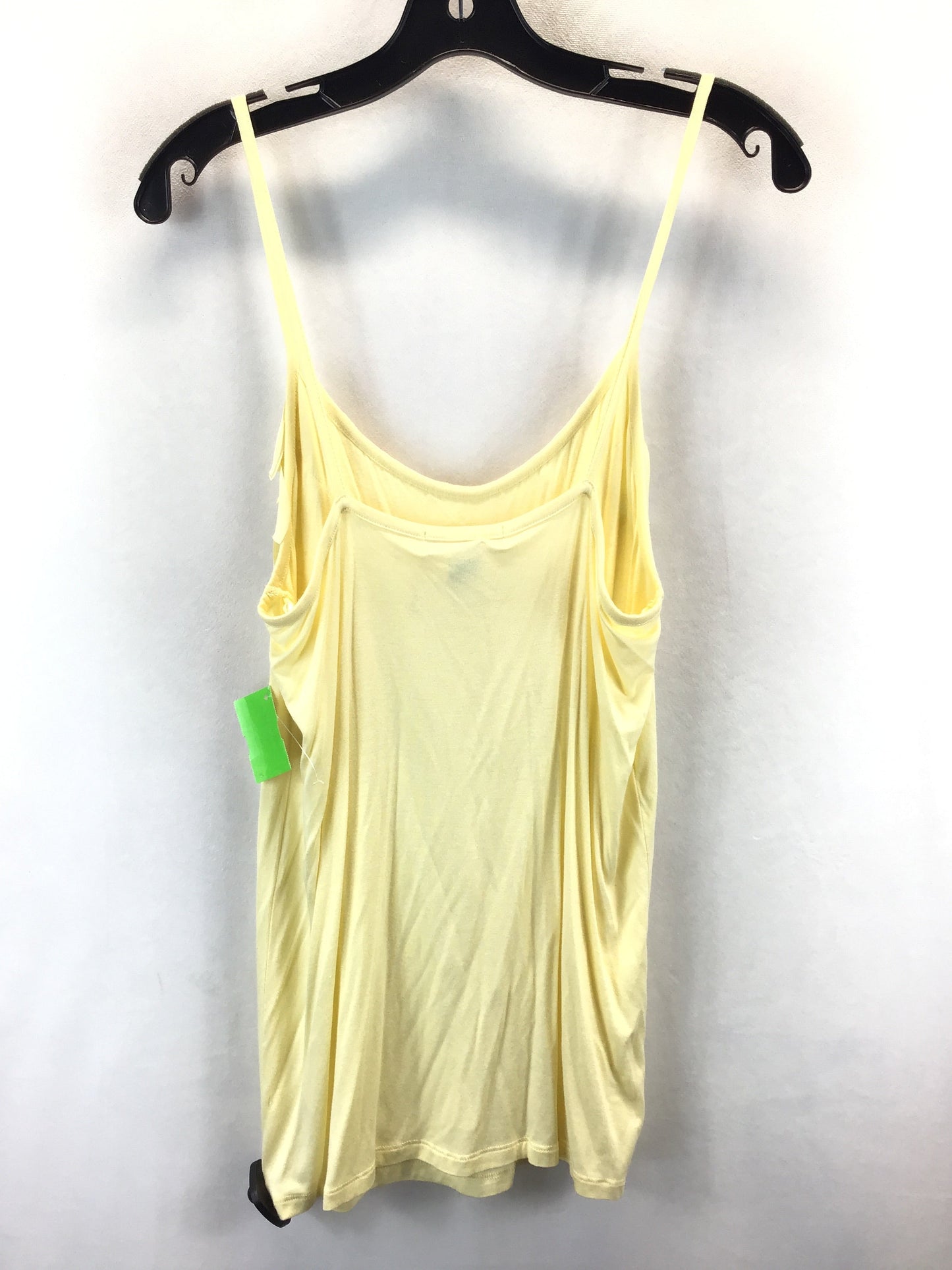 Top Sleeveless By Kenar In Yellow, Size: L