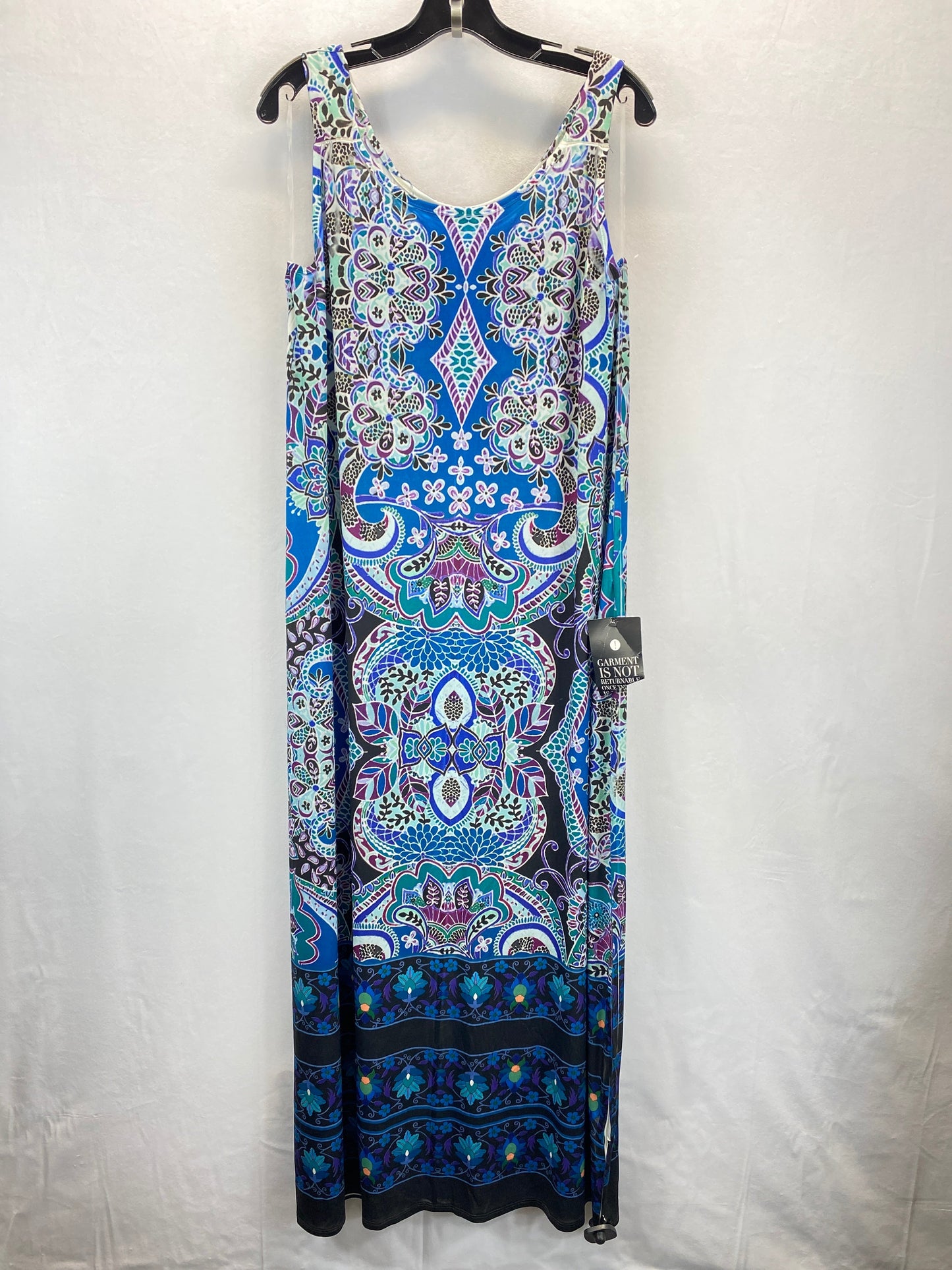 Multi-colored Dress Casual Maxi Avenue, Size 26