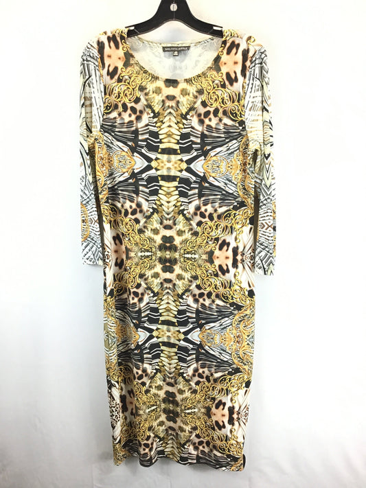 Dress Casual Midi By Saks Fifth Avenue  Size: L