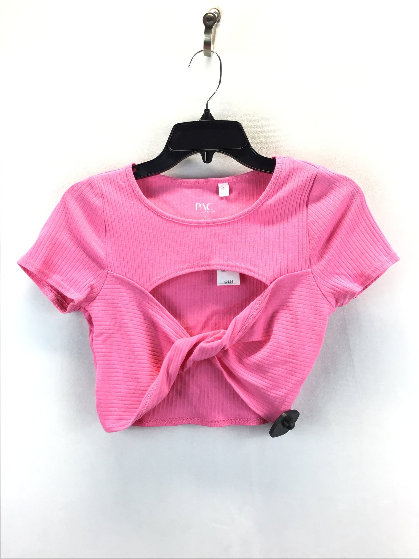 Pink Top Short Sleeve Pacsun, Size M