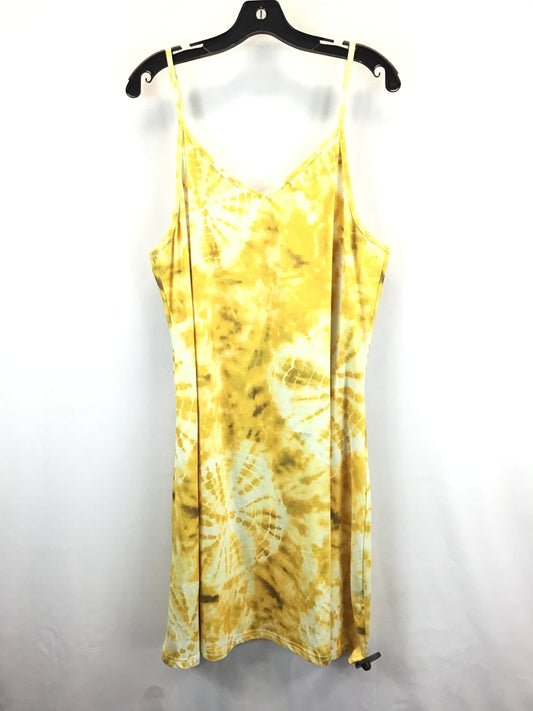 Yellow Dress Casual Midi Shein, Size 1x