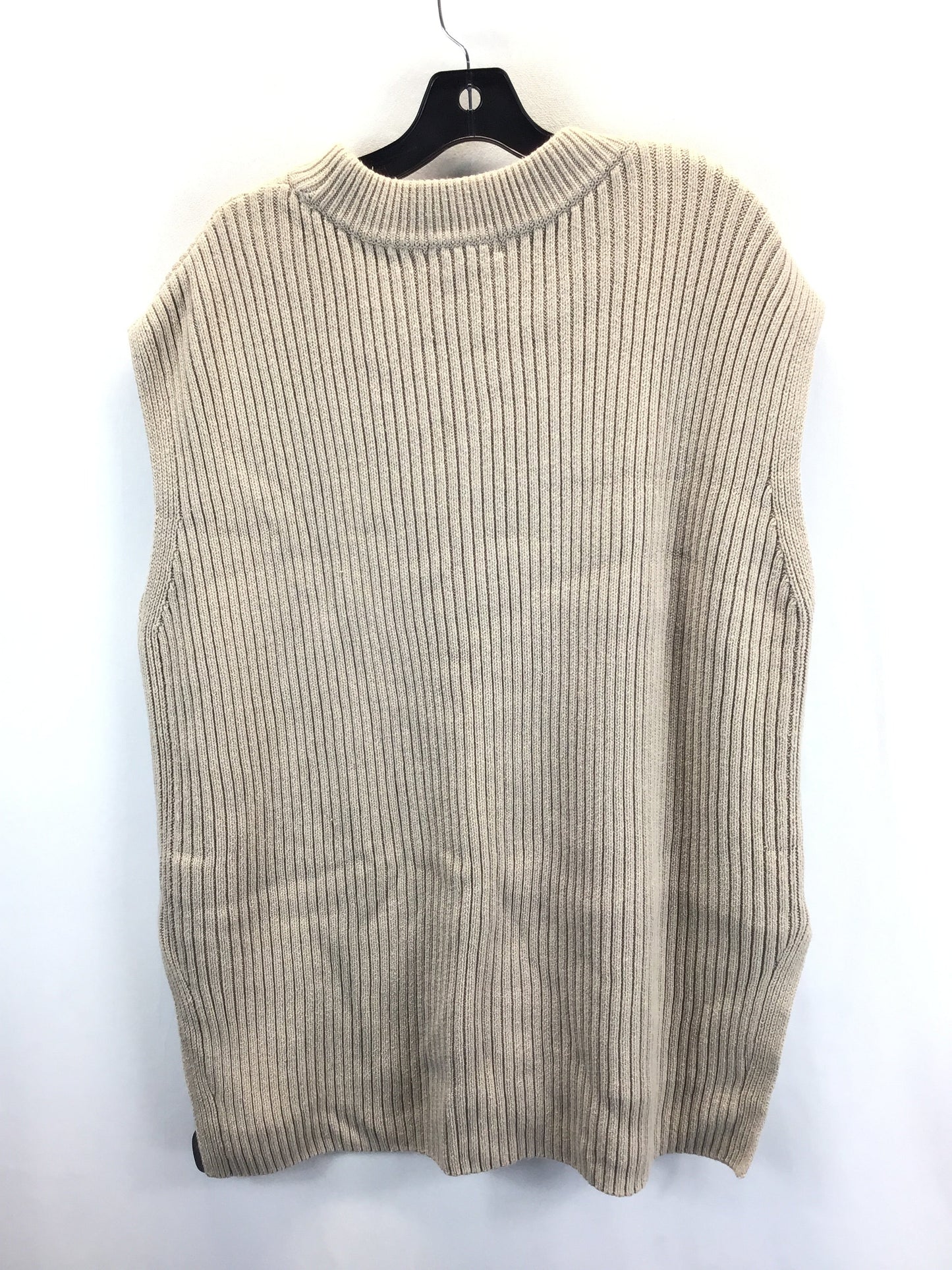 Vest Sweater By H&m In Tan, Size: M