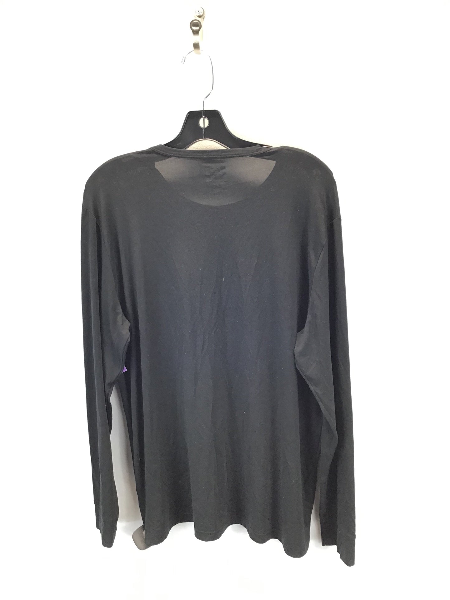 Athletic Top Long Sleeve Crewneck By 32 Degrees In Black, Size: Xl