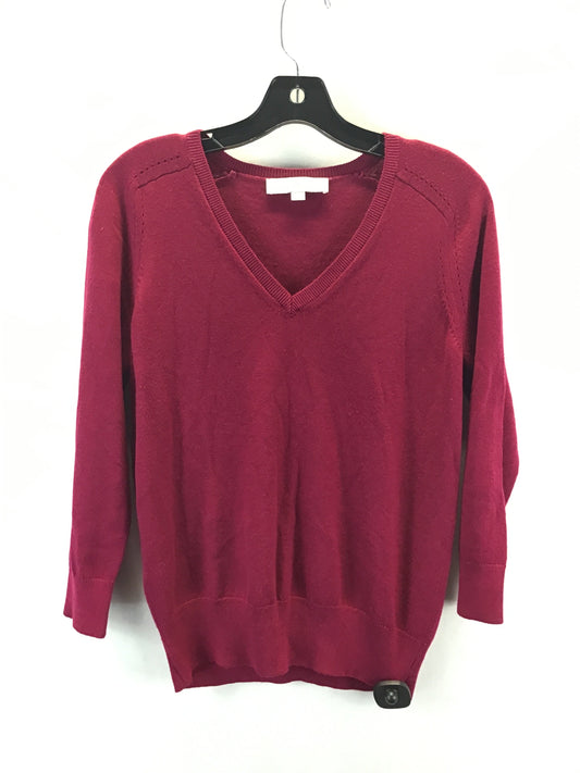 Sweater By Loft In Red, Size: M