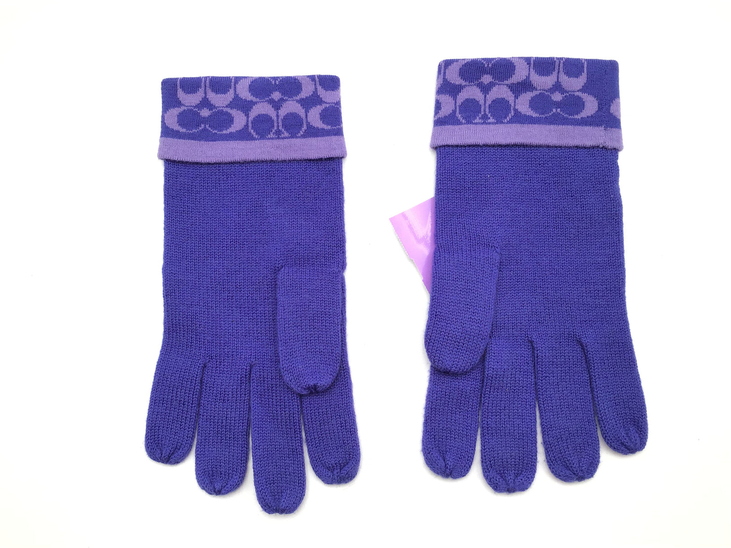 Scarf Winter By Coach In Blue & Purple